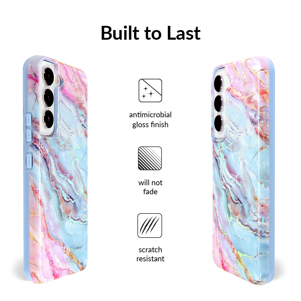 Holo Moonstone Marble Samsung Galaxy Case