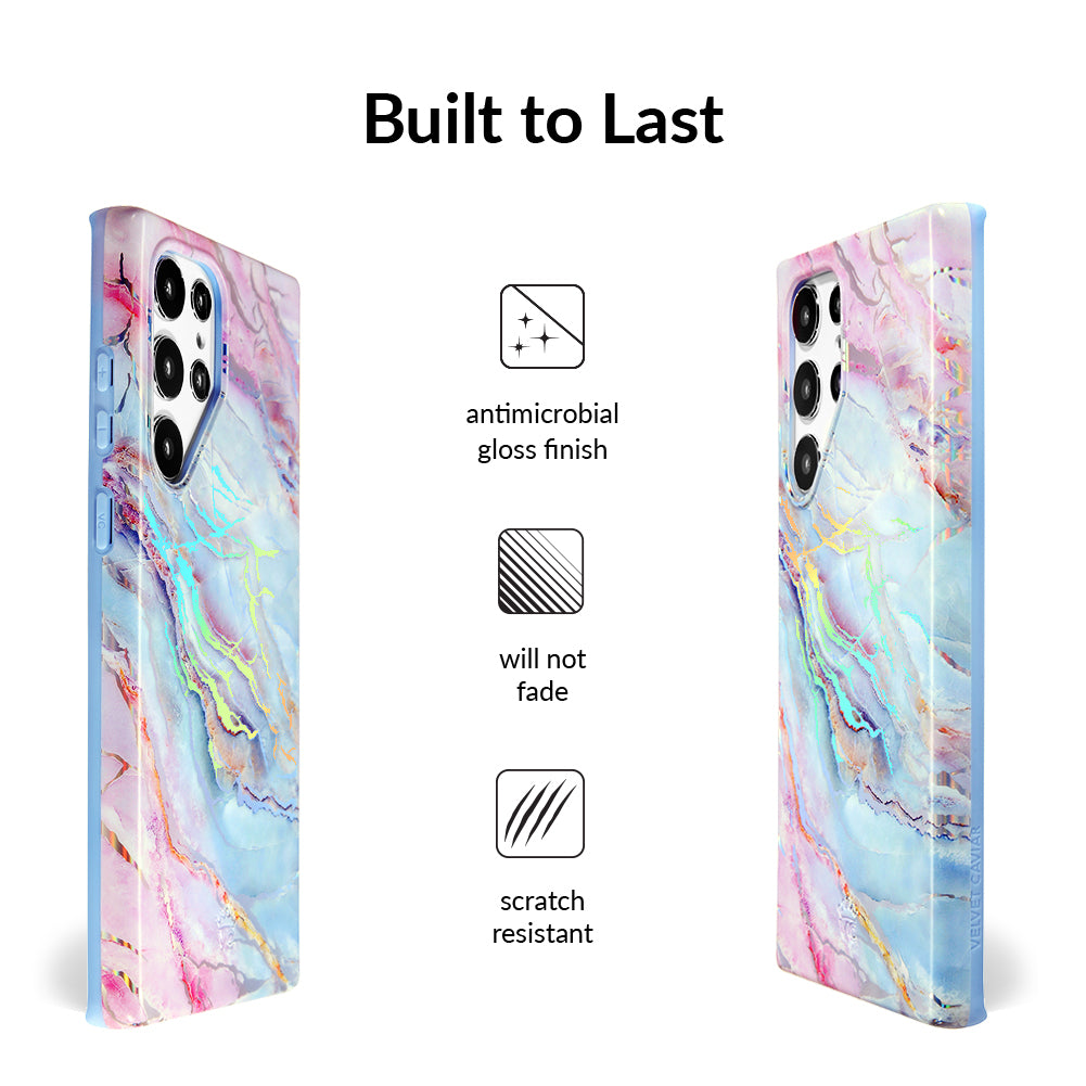 Holo Moonstone Marble Samsung Galaxy Case