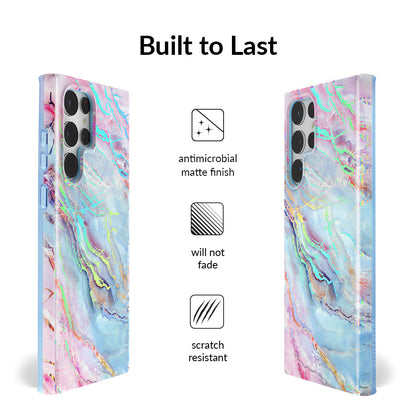 Holo Moonstone Marble Samsung Galaxy Case