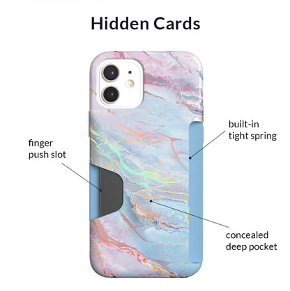 Holo Moonstone iPhone Wallet Case