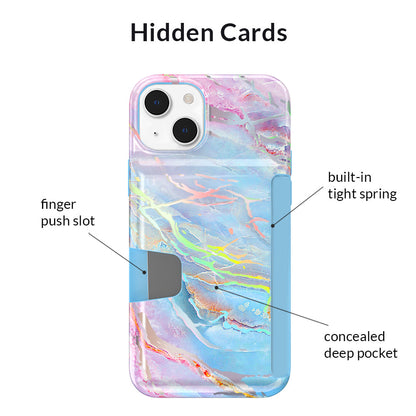 Holo Moonstone iPhone Wallet Case