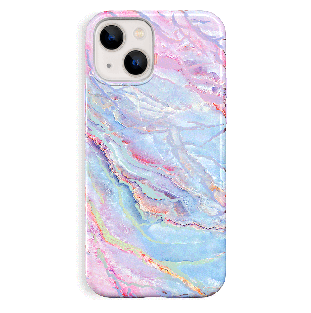 Holo Moonstone Marble iPhone Case