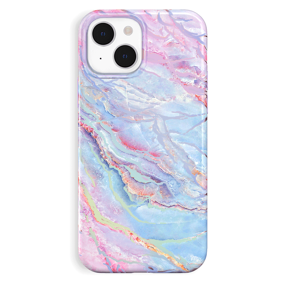Holo Moonstone Marble iPhone Case