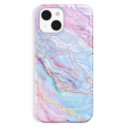 Holo Moonstone Marble iPhone Case