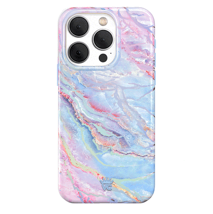 Holo Moonstone Marble iPhone Case