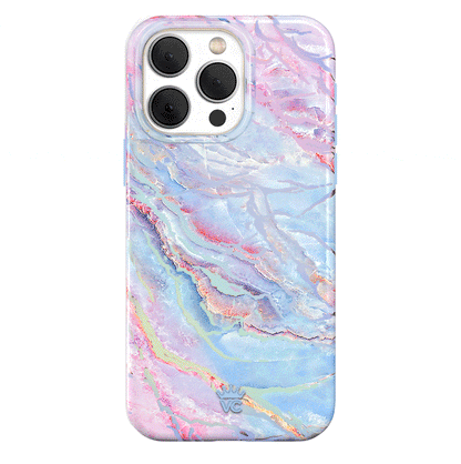 Holo Moonstone Marble iPhone Case