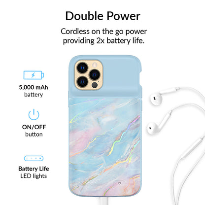 Holo Moonstone iPhone Charging Case