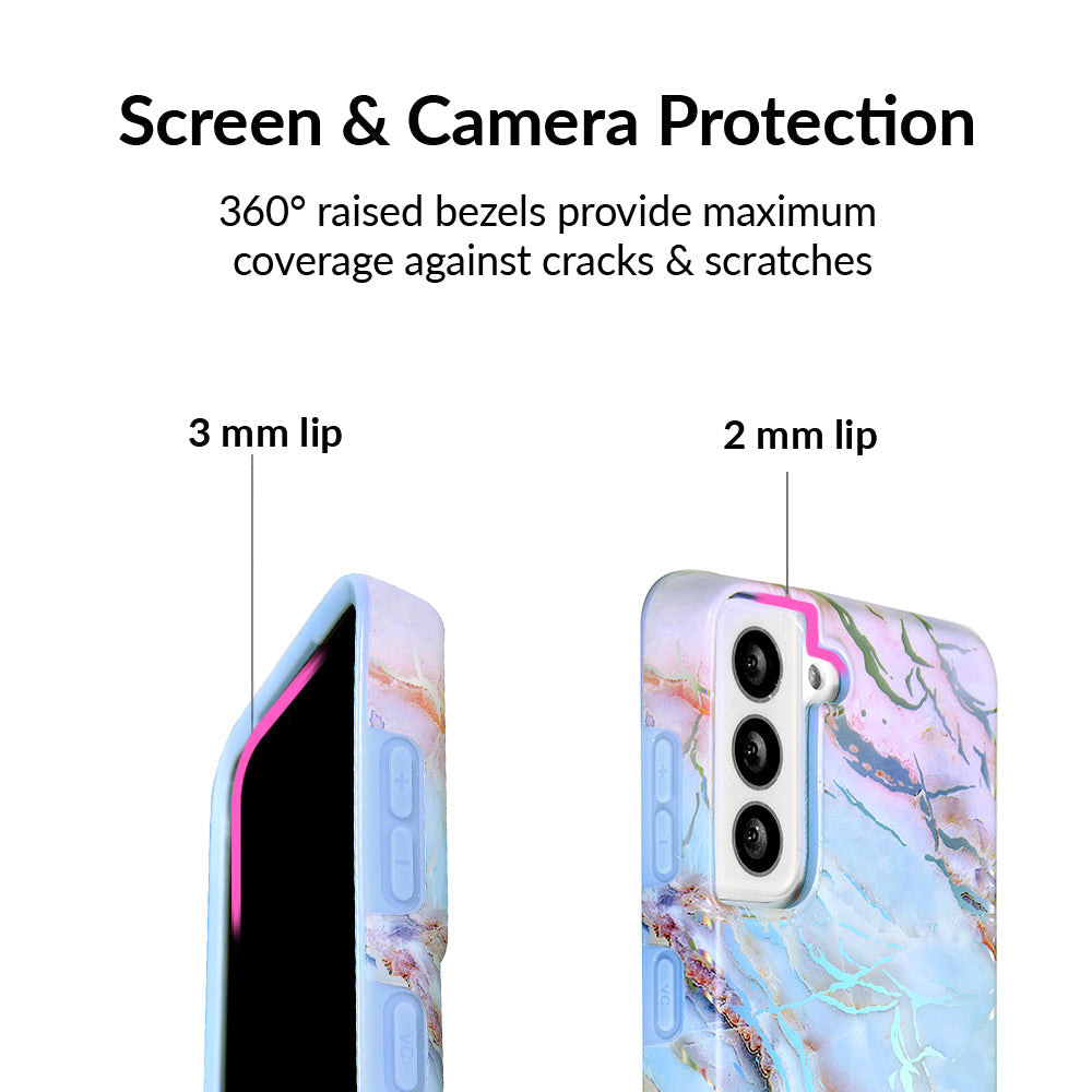 Holo Moonstone Marble Samsung Galaxy Case