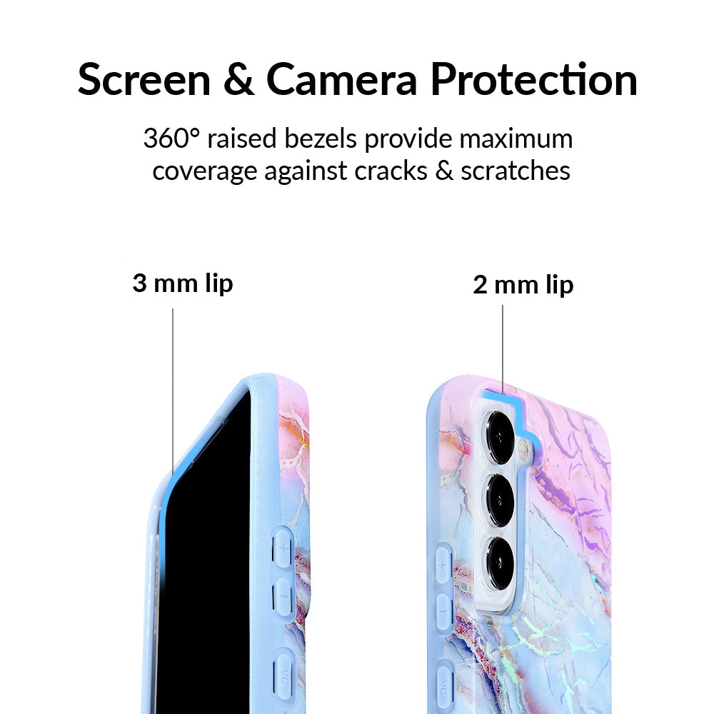 Holo Moonstone Marble Samsung Galaxy Case