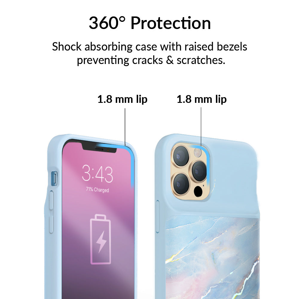 Holo Moonstone iPhone Charging Case