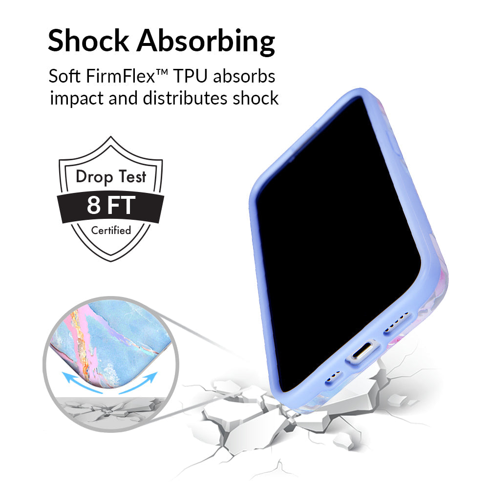 Holo Moonstone Marble iPhone Case