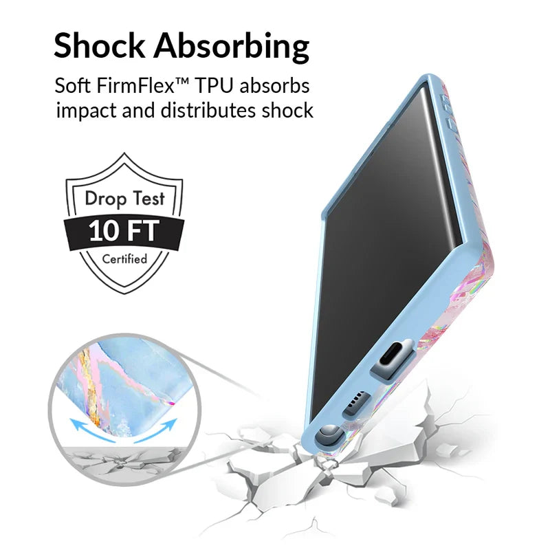 Holo Moonstone Marble Samsung Galaxy Case