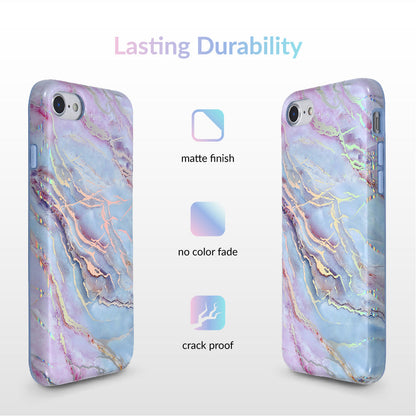 Holo Moonstone Marble iPhone Case