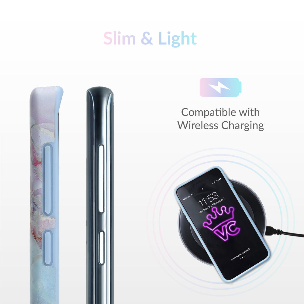 Holo Moonstone Marble Samsung Galaxy Case