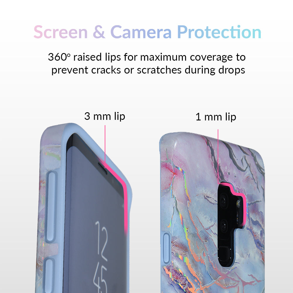 Holo Moonstone Marble Samsung Galaxy Case