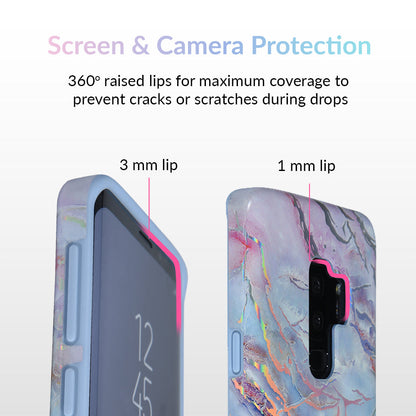 Holo Moonstone Marble Samsung Galaxy Case