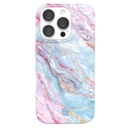 Holo Moonstone Marble iPhone Case