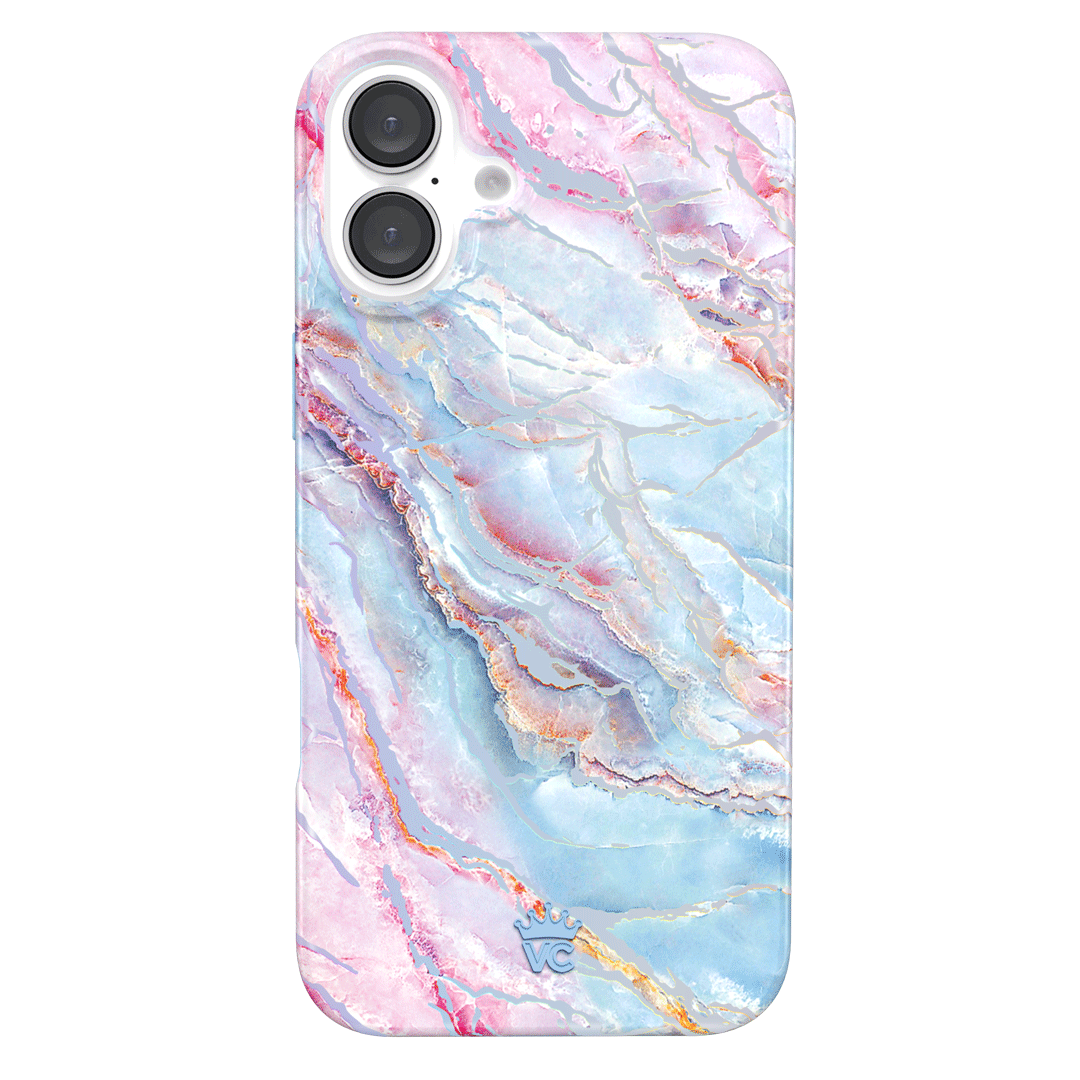 Holo Moonstone Marble iPhone Case