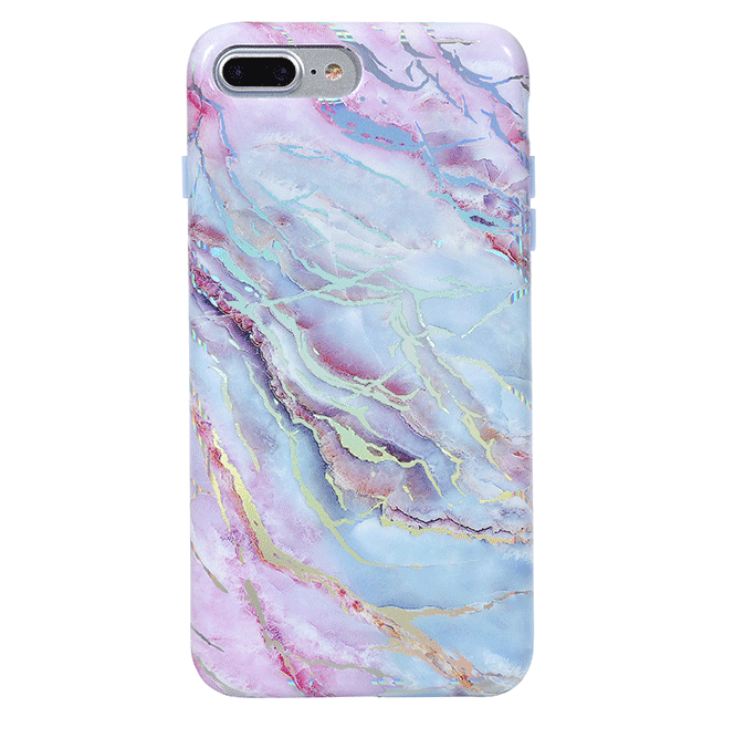 Holo Moonstone Marble iPhone Case