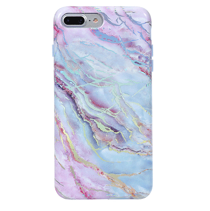 Holo Moonstone Marble iPhone Case