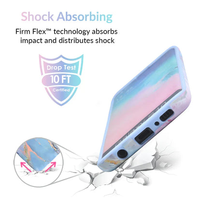 Holo Moonstone Marble Samsung Galaxy Case
