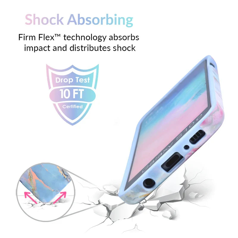 Holo Moonstone Marble Samsung Galaxy Case