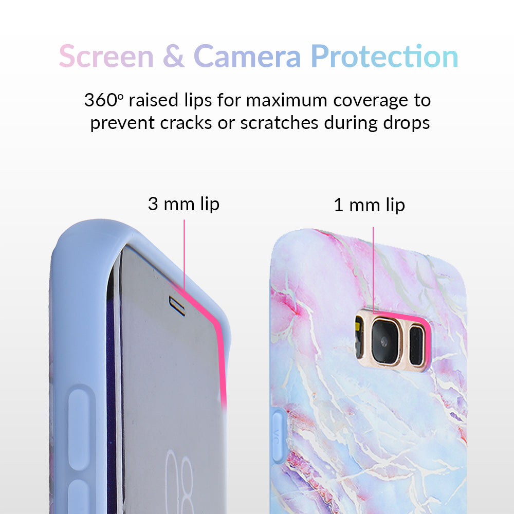 Holo Moonstone Marble Samsung Galaxy Case