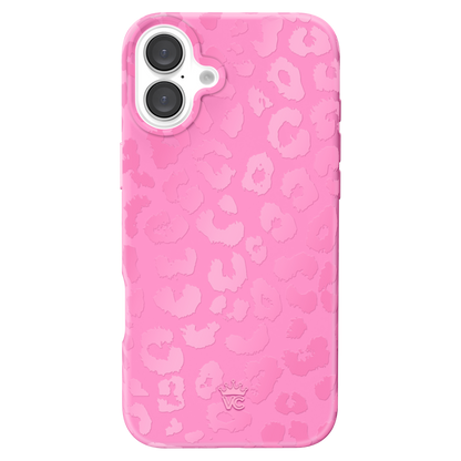 Hot Pink Leopard iPhone Case