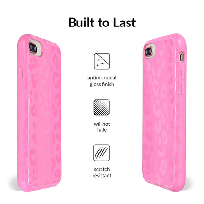 Hot Pink Leopard iPhone Case