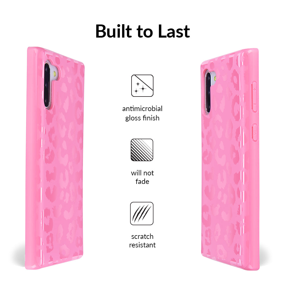 Hot Pink Leopard Samsung Case