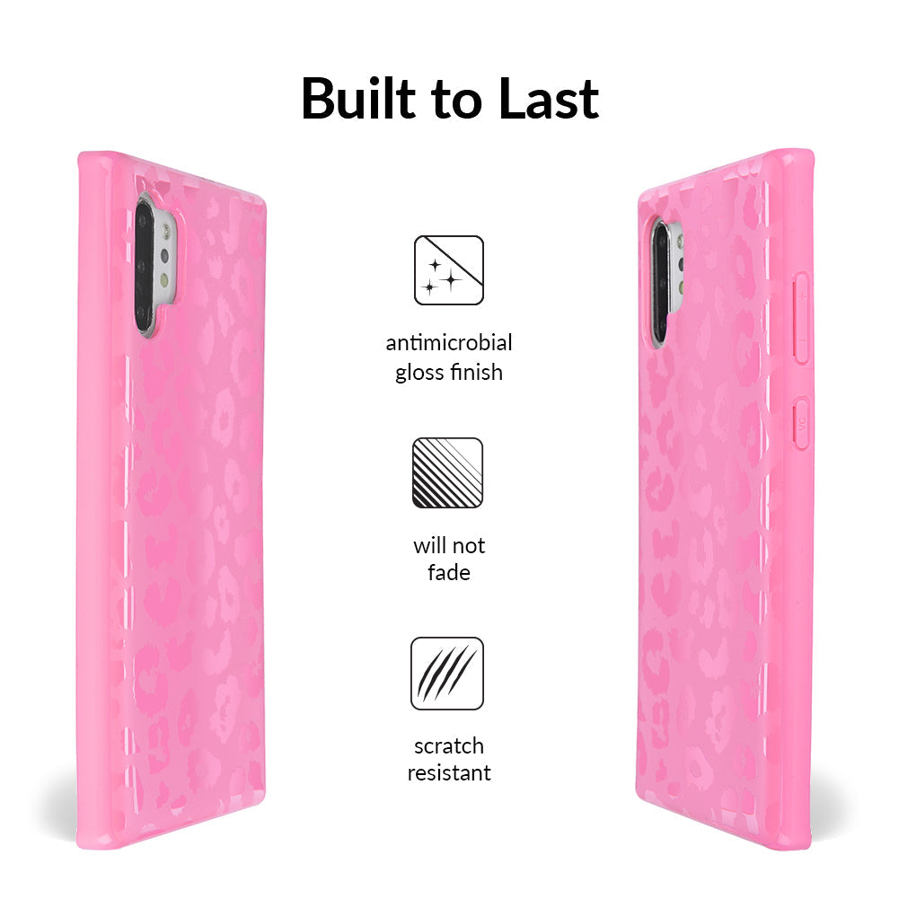 Hot Pink Leopard Samsung Case
