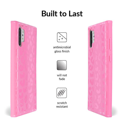 Hot Pink Leopard Samsung Case