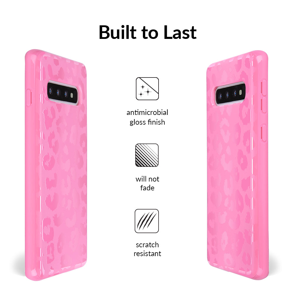 Hot Pink Leopard Samsung Case