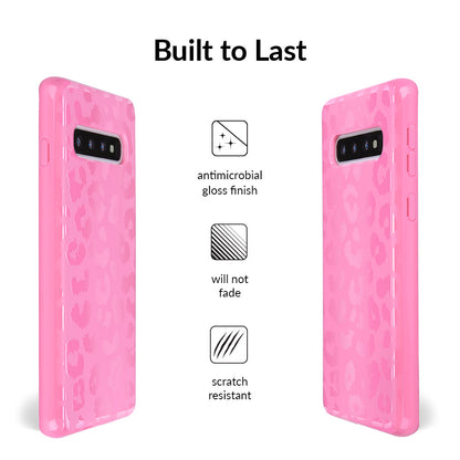 Hot Pink Leopard Samsung Case