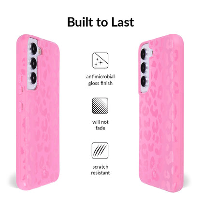 Hot Pink Leopard Samsung Case