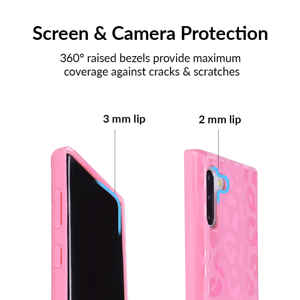 Hot Pink Leopard Samsung Case