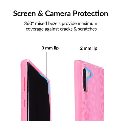 Hot Pink Leopard Samsung Case