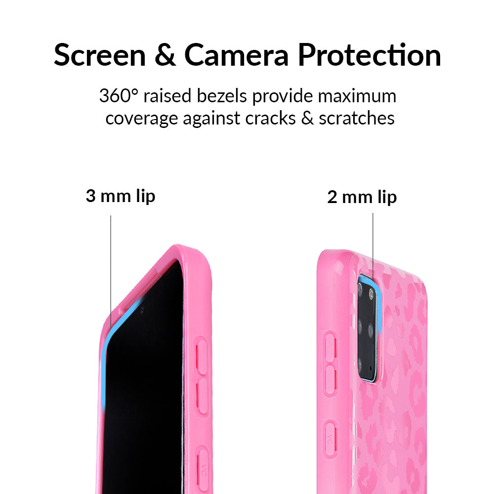 Hot Pink Leopard Samsung Case