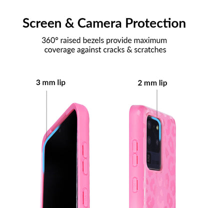 Hot Pink Leopard Samsung Case