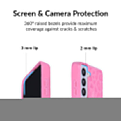 Hot Pink Leopard Samsung Case