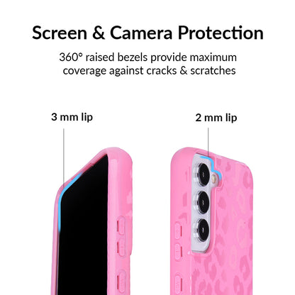 Hot Pink Leopard Samsung Case