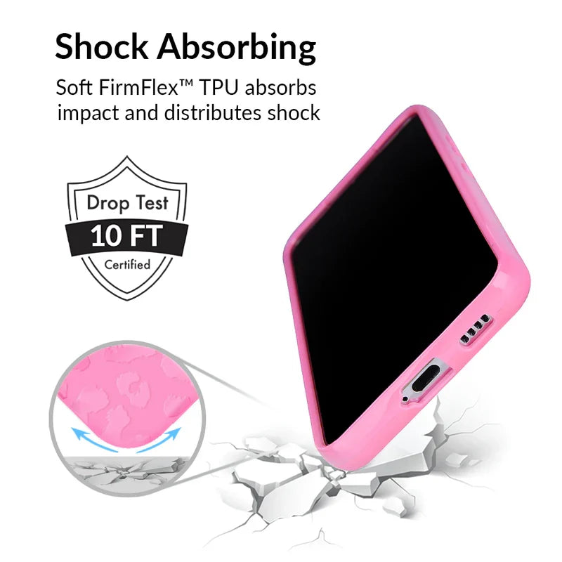 Hot Pink Leopard Samsung Case