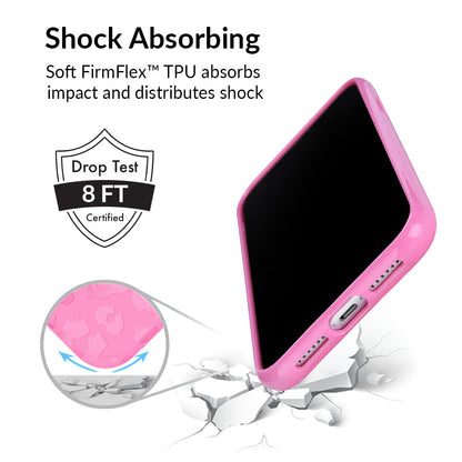 Hot Pink Leopard iPhone Case