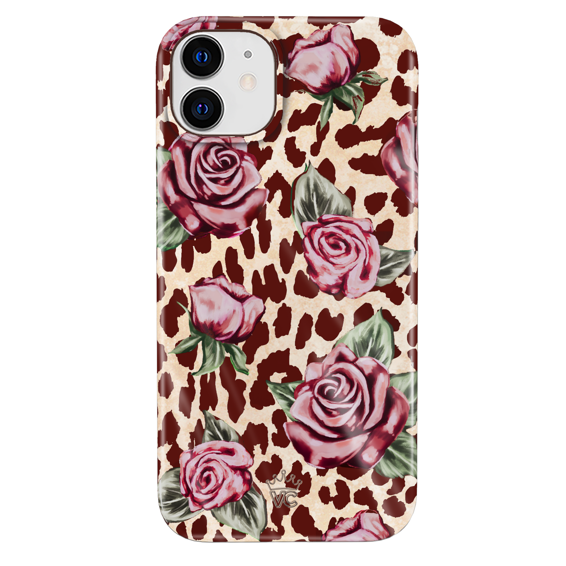 Rosy Leopard iPhone Case