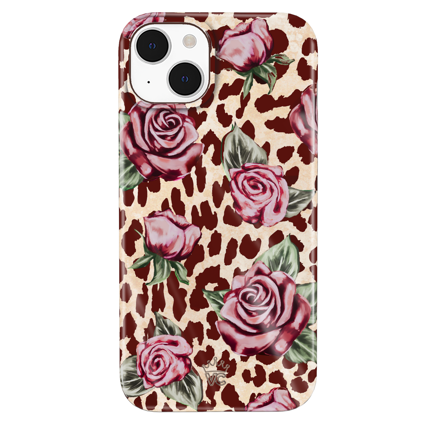 Rosy Leopard iPhone Case