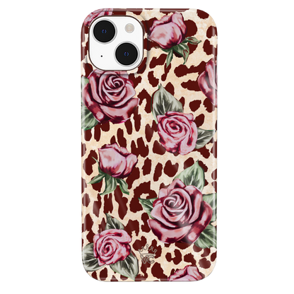 Rosy Leopard iPhone Case