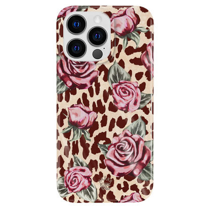 Rosy Leopard iPhone Case