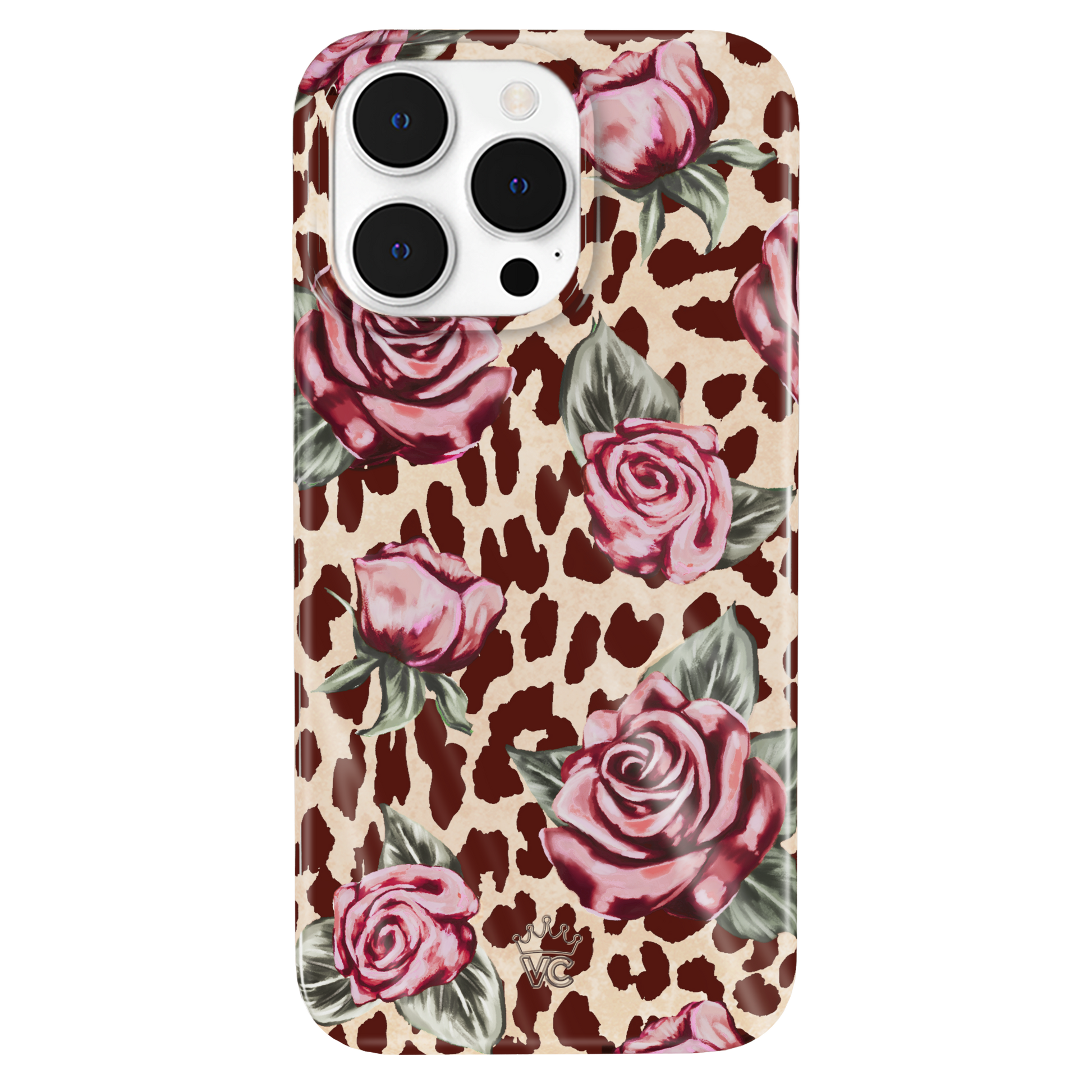 Rosy Leopard iPhone Case
