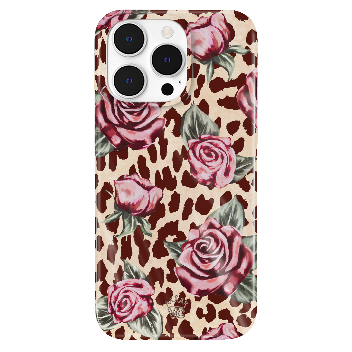 Rosy Leopard iPhone Case