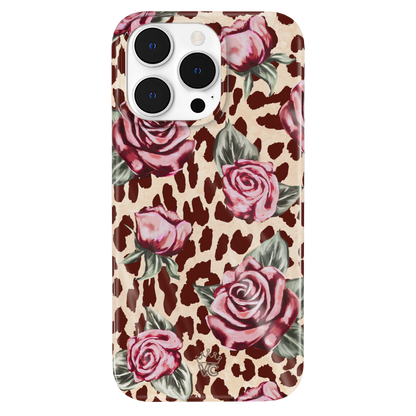 Rosy Leopard iPhone Case